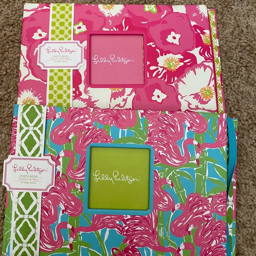 2 Lilly Pulitzer Photo Albums